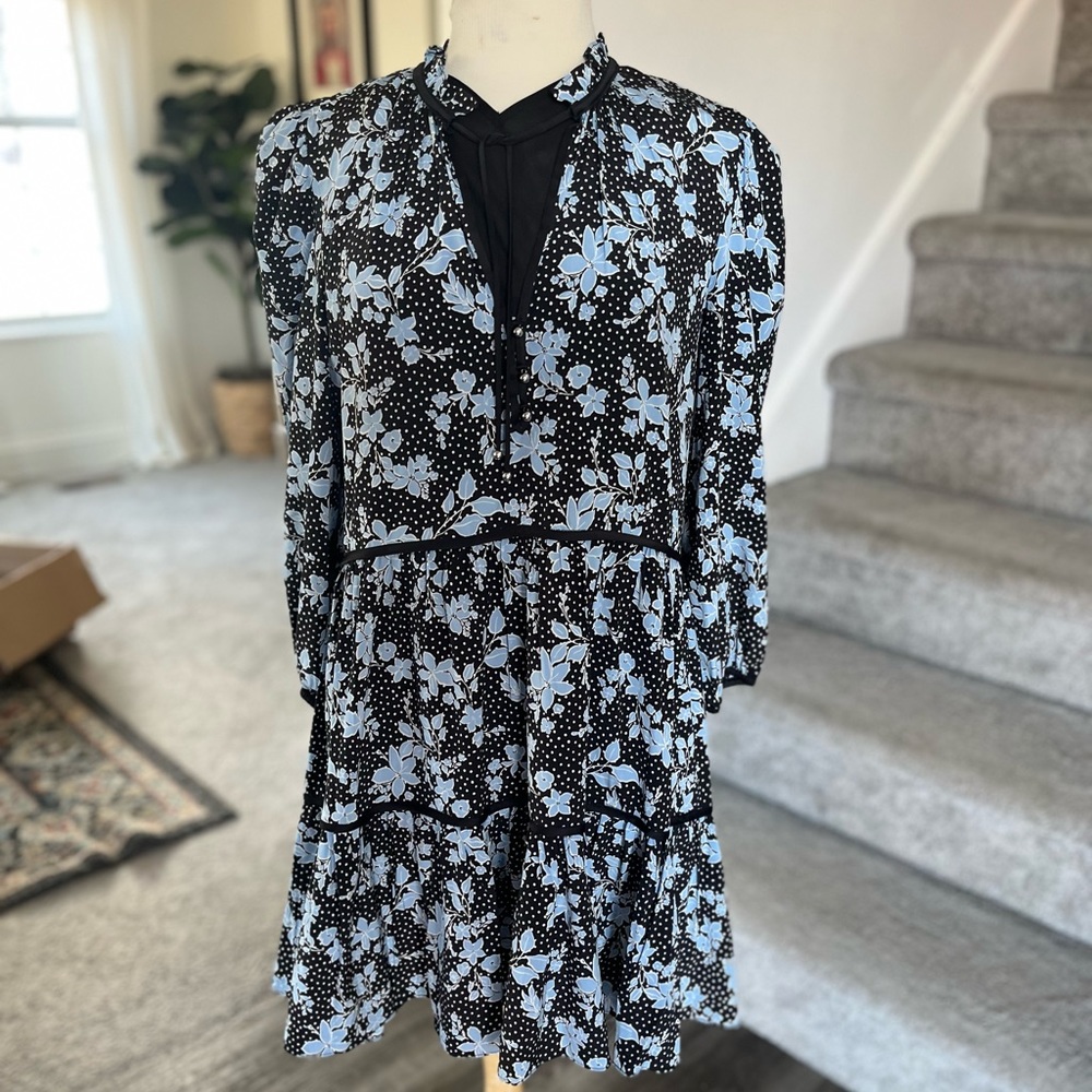 Veronica beard silk mini dress